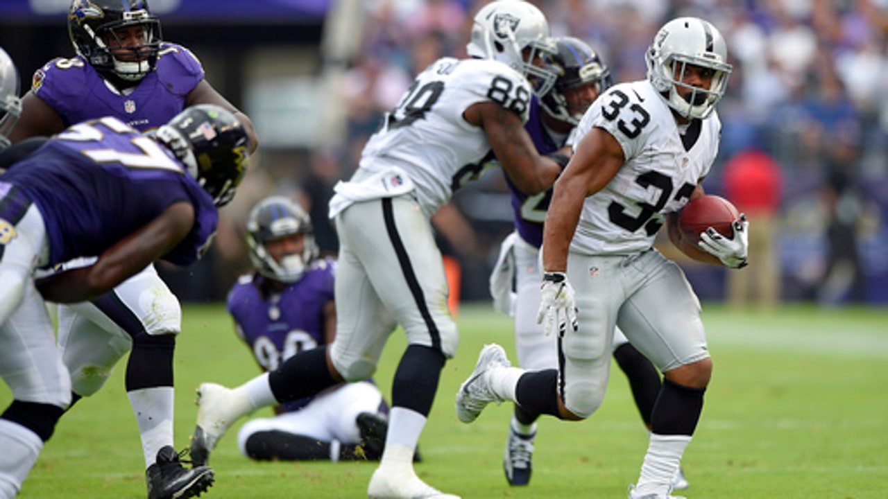 With Murray limping, Raiders turning to pair of rookie RBs